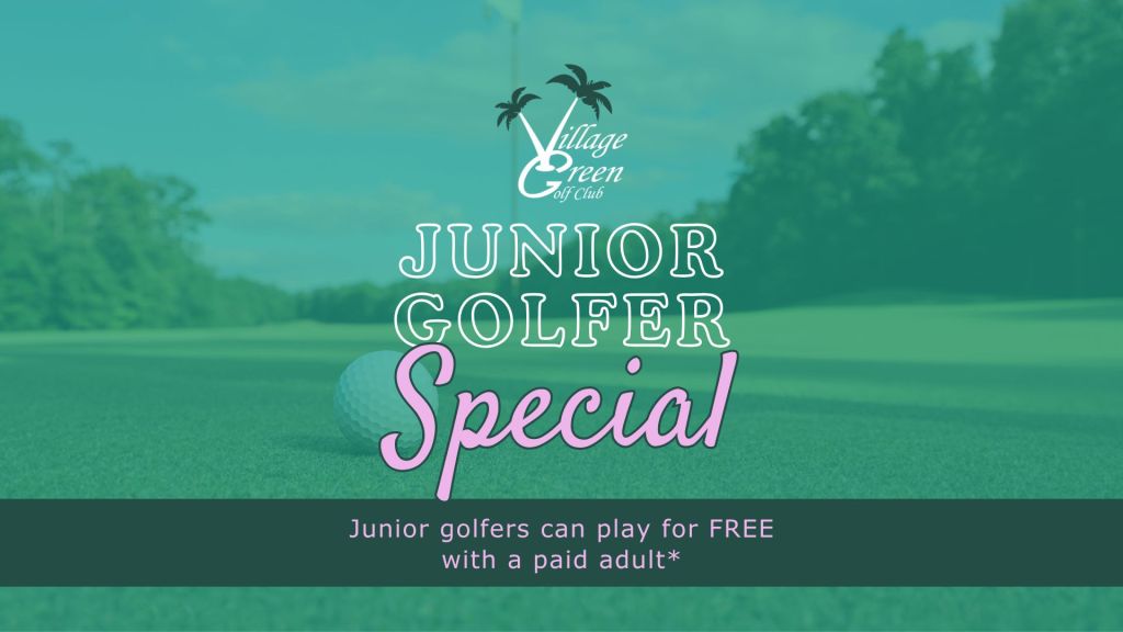 Junior Golfer Special